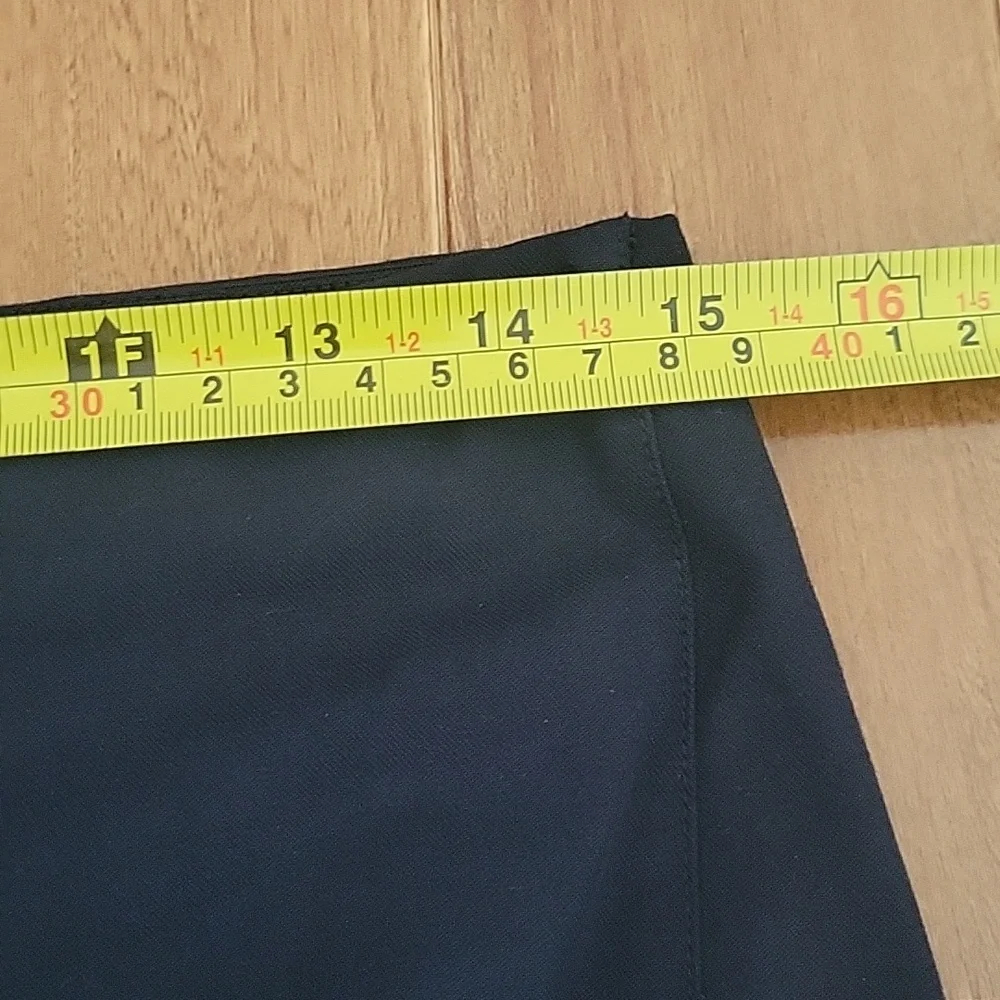 Polo Ralph Lauren Navy Stretch Pull On Style Dress Pant Zip Ankle‎ 8